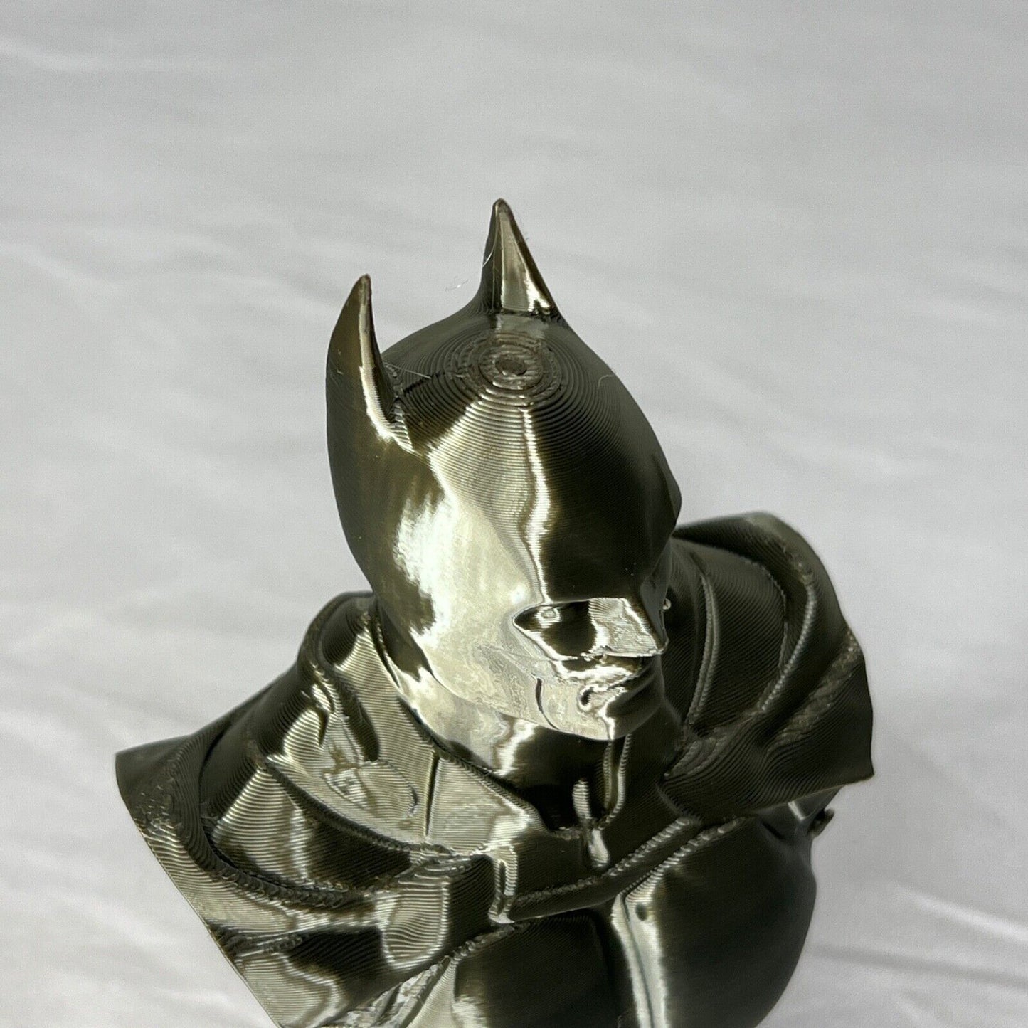 Batman Dark Metallic Superhero Bust Statue 5” Modern Collectible