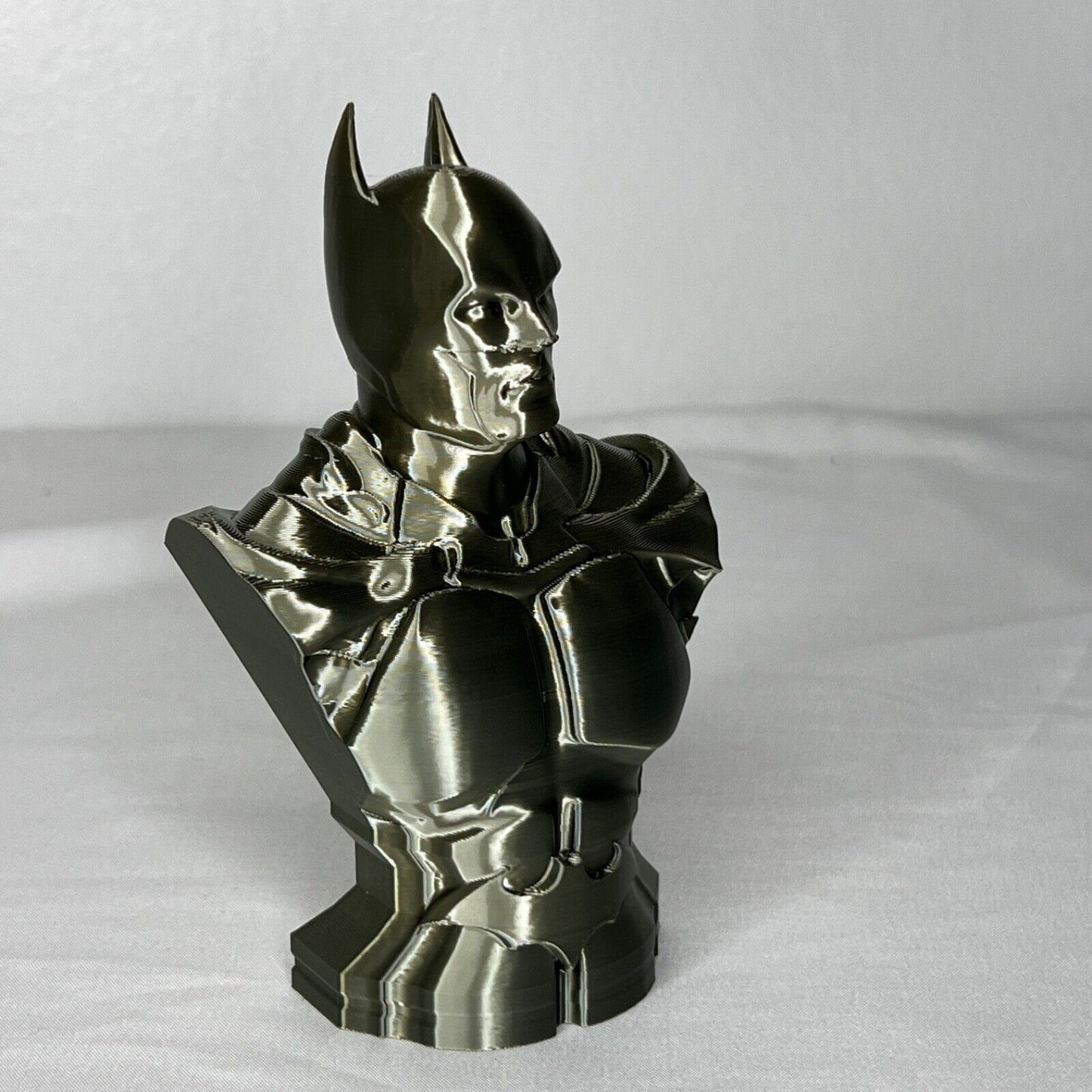 Batman Dark Metallic Superhero Bust Statue 5” Modern Collectible
